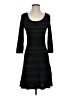 Max Studio Stripes Black Casual Dress Size S - photo 1