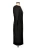 Theory Solid Black Cocktail Dress Size 4 - photo 4