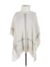 Francesca's 100% Acrylic Ivory Poncho One size - photo 1