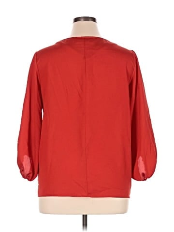 JLo by Jennifer Lopez 3/4 Sleeve Blouse (view 2)