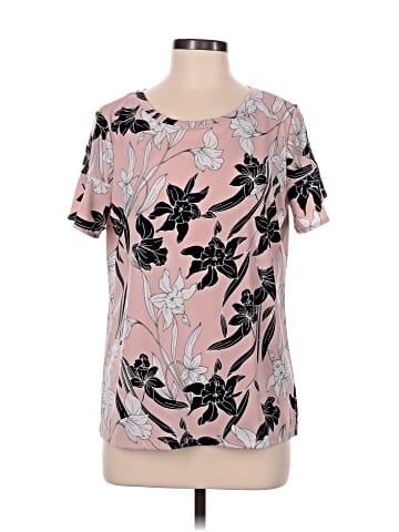 Worthington Short Sleeve Blouse (view 1)