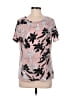 Worthington Pink Short Sleeve Blouse Size M (petite) - photo 1