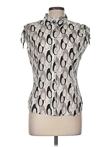 Vertigo Paris Sleeveless Silk Top (view 1)