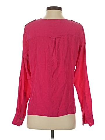 Ulla Johnson Long Sleeve Silk Top (view 2)