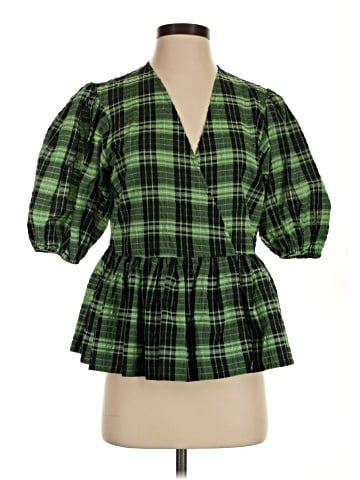 Ganni 3/4 Sleeve Blouse (view 1)