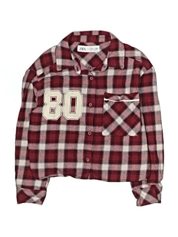 Zara Long Sleeve Button-Down Shirt (view 1)