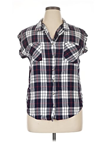 Jachs Girlfriend Short Sleeve Button-Down Shirt (view 1)