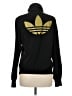 Adidas 100% Polyester Black Track Jacket Size M - photo 2