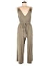 Old Navy Solid Tan Jumpsuit Size Med Petite - photo 1