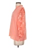 CeCe Orange 3/4 Sleeve Blouse Size S - photo 5