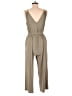 Old Navy Solid Tan Jumpsuit Size Med Petite - photo 2