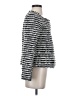 IRO Stripes Silver Black Wool Blazer Size EU (FR) 34 / US 2 - photo 4