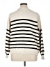 Maurices 100% Polyester Stripes Ivory Pullover Sweater Size XXL - photo 2