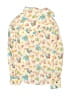 Roper 100% Rayon Floral Ivory Long Sleeve Blouse Size 7 - 8 - photo 2
