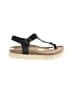 Musse & Cloud 100% Leather Black Sandals Size EU 40 - photo 1