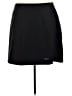 Terry Solid Black Casual Skirt Size 2X - photo 1