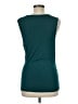 Bebe 100% Polyester Teal Sleeveless Blouse Size M - photo 2