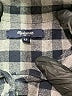 Madewell Checkered-gingham Gray 3/4 Sleeve Button-Down Shirt Size XS - photo 7