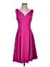 DKNY Solid Pink Cocktail Dress Size 4 - photo 1