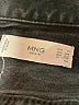 MNG Black Denim Jacket Size XXS - photo 6