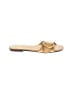 Zimmermann 100% Leather Gold Tan Solena Slide Size EU (IT) 38 / US 8 - photo 1