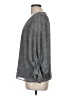 1.State 100% Polyester Gray Long Sleeve Blouse Size M - photo 5