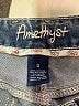 Amethyst Jeans Hearts Blue Jeans Size 0 - photo 4