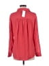 Appraisal 100% Polyester Red Pink Long Sleeve Blouse Size M - photo 2