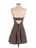 BCBGeneration Argyle Brown Tan Cocktail Dress Size 4 - photo 2