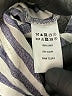 British Khaki 100% Linen Stripes Blue Blazer Size S - photo 7