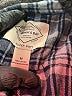 St. John's Bay 100% Cotton Plaid Blue Long Sleeve Button-Down Shirt Size M - photo 7