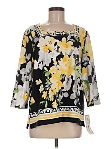 Alfred Dunner 3/4 Sleeve T-Shirt (view 1)