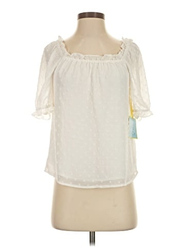 CeCe 3/4 Sleeve Blouse (view 1)
