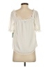 CeCe 100% Polyester Ivory 3/4 Sleeve Blouse Size XXS - photo 2