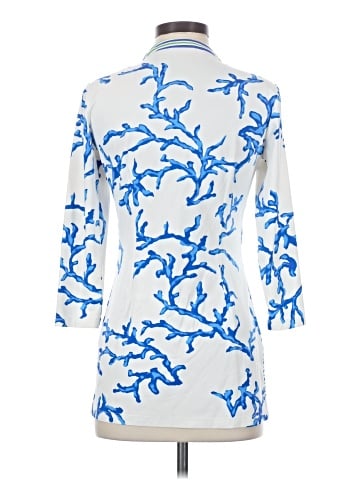 J. McLaughlin 3/4 Sleeve Button-Down Shirt (view 2)