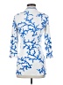 J. McLaughlin Blue 3/4 Sleeve Button-Down Shirt Size XS - photo 2