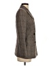 Topshop Plaid Brown Blazer Size 2 - photo 4