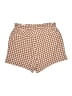Thread & Supply Checkered-gingham Brown Shorts Size M - photo 2