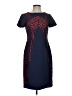 Antonio Melani Graphic Blue Cocktail Dress Size 0 - photo 1