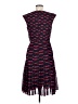 Halogen 100% Polyester Hearts Black Casual Dress Size 6 - photo 2