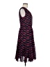 Halogen 100% Polyester Hearts Black Casual Dress Size 6 - photo 4