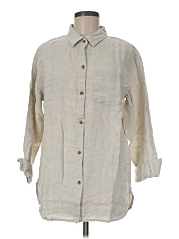 Athleta 3/4 Sleeve Button-Down Shirt (view 1)