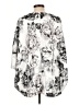 Black Label by Chico's 100% Polyester Silver Cardigan Size L - photo 2