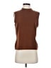St. John Brown Sleeveless Top Size S - photo 1