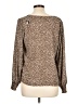 Kaileigh 100% Polyester Brown 3/4 Sleeve Blouse Size L - photo 2