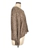 Kaileigh 100% Polyester Brown 3/4 Sleeve Blouse Size L - photo 4