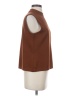 St. John Brown Sleeveless Top Size S - photo 4