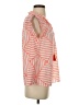 Vineyard Vines 100% Polyester Stripes Orange Sleeveless Blouse Size XS - photo 4
