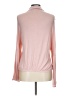 Dots Pink Long Sleeve Polo Size L - photo 2