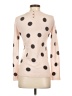 Saks Fifth Avenue Polka Dots Tan Pullover Sweater Size S - photo 2